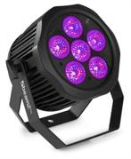 Retourdeal - BeamZ WBP612IP aluminium accu LED par - 6x 12W, Muziek en Instrumenten, Licht en Laser, Verzenden, Zo goed als nieuw