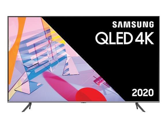 Samsung QE55Q65TASXXN - 55 4K QLED Smart Tv, Audio, Tv en Foto, Televisies, 100 cm of meer, 4k (UHD), Zo goed als nieuw, Samsung
