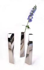 Alessi - Zaha Hadid - Vaas (3) -  Spleet  - 18/10 RVS, Antiek en Kunst, Kunst | Designobjecten