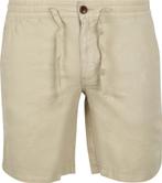 Superdry Short Linen Merchant Abbey Stone maat XL Heren, Kleding | Heren, Broeken en Pantalons, Verzenden, Beige, Superdry, Maat 56/58 (XL)