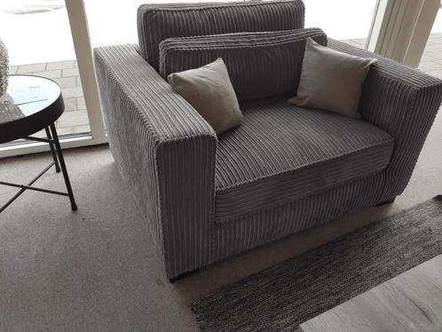 Loveseat Almere - loveseats - Antraciet, Huis en Inrichting, Stoelen, Grijs, Nieuw, Stof
