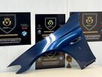 BMW 5-serie spatbord/zijscherm links bj.2013 kleur blauw, Gebruikt, Voor, BMW, Spatbord