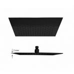 Regen douchekop Best Design Nero-Brause Vierkant 20 cm 304L, Doe-het-zelf en Verbouw, Sanitair, Ophalen of Verzenden, Nieuw, Kraan