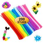 Fako Bijoux - 200 Gekleurde Pijpenragers - Set van 200 Stuks, Verzenden, Nieuw