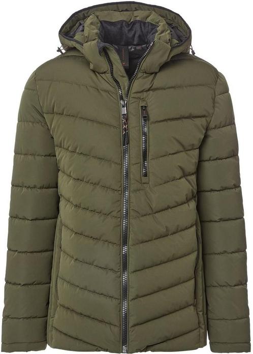 Casa Moda Jas Hooded Puffer Olijfgroen maat M Heren, Kleding | Heren, Jassen | Winter, Groen, Nieuw, Maat 48/50 (M), Verzenden