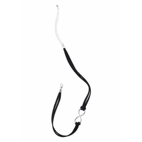 Firetti Choker Velourcollier zwart met, Sieraden, Tassen en Uiterlijk, Kettingen, Nieuw, Verzenden