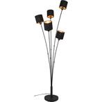 LED Vloerlamp - Trion Torry - E14 Fitting - 5-lichts - Rond, Huis en Inrichting, Lampen | Vloerlampen, Ophalen of Verzenden, Nieuw