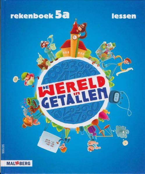 Wereld in getallen actiepakket 4-delig 5A of 5B € 37,50, Boeken, Schoolboeken, Zo goed als nieuw, Overige niveaus, Overige vakken
