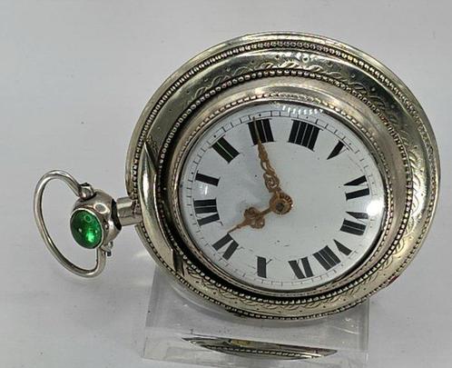 Alpenländische Prunkspindeluhr - feines Übergehäuse -, Sieraden, Tassen en Uiterlijk, Horloges | Heren