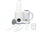 Alecto BFP-88 5-in-1 gezonde babyvoeding foodprocessor - Wit, Verzenden, Zo goed als nieuw