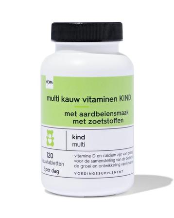 HEMA Multi kauw vitaminen kind 120 stuks 3=50% / 2=30% beschikbaar voor biedingen