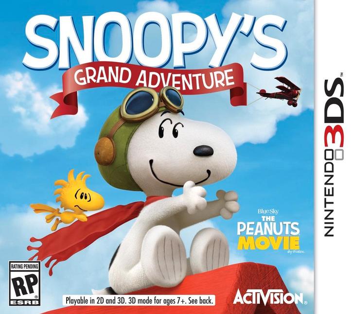 3DS Snoopys Grand Adventure, Spelcomputers en Games, Games | Nintendo 2DS en 3DS, Zo goed als nieuw, Verzenden