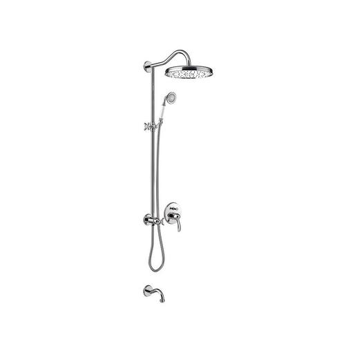 Douchekraanset Tres Clasic Inbouw Mengkraan 3-Wegs Chroom, Doe-het-zelf en Verbouw, Sanitair, Kraan, Nieuw, Chroom, Ophalen of Verzenden