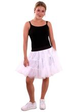 Petticoat wit 3-laags volwassenen, Kleding | Dames, Ophalen of Verzenden, Nieuw
