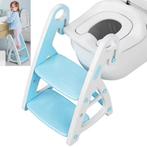 2-in-1 kindertoilettrainer met trap en PU-vulling, Verzenden, Nieuw