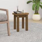 vidaXL Salontafel Ø 35x35 cm massief grenenhout honingbruin, Huis en Inrichting, Tafels | Salontafels, Minder dan 50 cm, 50 tot 100 cm