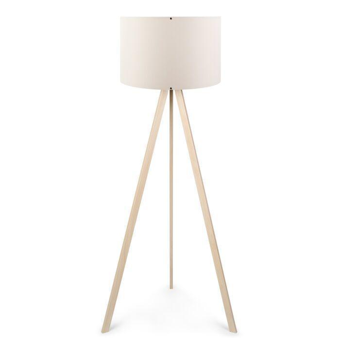 Asir 780SGN2425 Creme eik van € 49 voor €23, Huis en Inrichting, Lampen | Vloerlampen, Nieuw, Hout, Kunststof, Overige materialen
