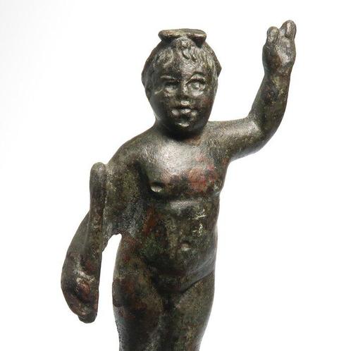 Oud-Romeins Brons Figuur van Cupido Eros, Antiek en Kunst, Antiek | Overige Antiek