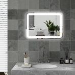 TRUUSK Badkamerspiegel LED 50 X 70 Cm Met 3 Lichtkleuren En, Huis en Inrichting, Woonaccessoires | Spiegels, Verzenden, Nieuw