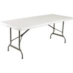 Bolero inklapbare tafel wit 183cm, Zakelijke goederen, Horeca | Meubilair en Inrichting, Verzenden, Nieuw in verpakking