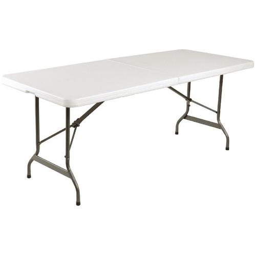 Bolero inklapbare tafel wit 183cm, Zakelijke goederen, Horeca | Meubilair en Inrichting, Verzenden