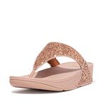 -0% FitFlop  FitFlop Lulu glitter toe-thongs  maat 43, Slippers, Verzenden, Nieuw, Roze