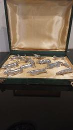 Dlg christofle - Messensteun (12) - animaux - zilver metaal