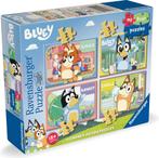 Mijn Eerste Puzzel - Bluey 4-in-1 Puzzel (12, 16, 20, 24, Kinderen en Baby's, Speelgoed | Kinderpuzzels, Verzenden, Nieuw