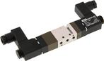 5/3 M5 Middenuitlaat Magneetventiel 12V DC 2-10bar/28-140psi, Doe-het-zelf en Verbouw, Verzenden, Nieuw