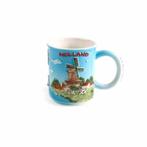 Beker - keramiek met molen en Holland in kleuren, Ophalen of Verzenden, Nieuw