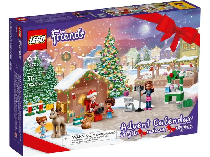 LEGO Friends Adventskalender 2022 - 41706 (Nieuw), Kinderen en Baby's, Speelgoed | Duplo en Lego, Nieuw, Verzenden