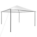 vidaXL Prieel 180 g/m² 4x4x3 m wit, Tuin en Terras, Verzenden, Nieuw