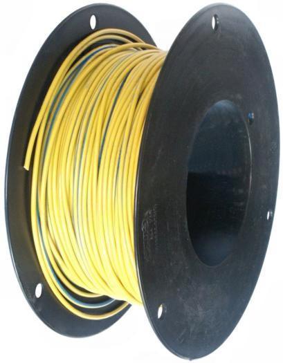 Draad 1.5 mm² geel/blauw 100 meter, Auto-onderdelen, Verlichting, Ophalen of Verzenden