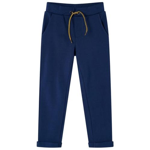 vidaXL Kinderbroek met trekkoord 116 marineblauw, Kinderen en Baby's, Kinderkleding | Overige, Nieuw, Verzenden