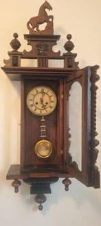 Regulateur wandklok - Hout, Messing - 1890-1910, Antiek en Kunst