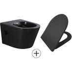 Wiesbaden Vesta Wandcloset Rimless met Bidetkraan - Koud, Doe-het-zelf en Verbouw, Ophalen of Verzenden, Nieuw