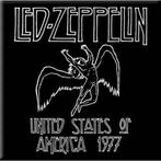 Led Zeppelin - 1977 USA Tour - magneet officiële merchandise, Ophalen of Verzenden, Nieuw, Gebruiksvoorwerp