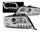Koplampen LED Tube dagrijverlichting Chrome, Auto-onderdelen, Verlichting, Verzenden, Nieuw, Audi