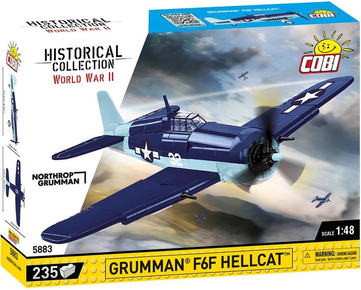COBI 5883 Grumman F6F Hellcat (Leger bouwsets), Kinderen en Baby's, Speelgoed | Bouwstenen, Nieuw, Verzenden