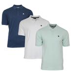 Donnay Donnay Heren - 3-Pack - Polo shirt Noah - Navy / Wit, Verzenden, Nieuw