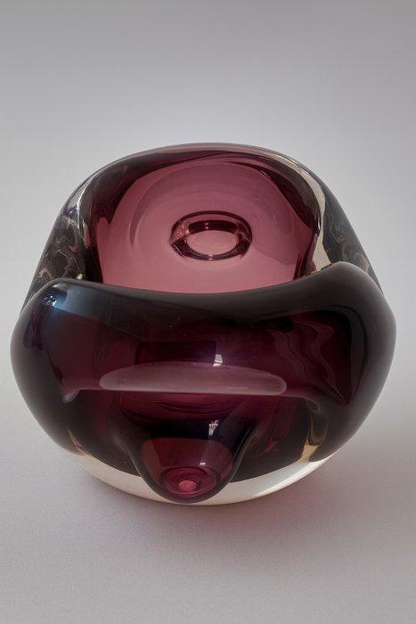 Murano - Asbak - Glas - Een paar met de hand geblazen, Antiek en Kunst, Antiek | Glas en Kristal