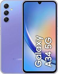 Samsung Galaxy A34 5G Dual SIM 256GB awesome violet, Telecommunicatie, Mobiele telefoons | Samsung, Zonder abonnement, Android OS