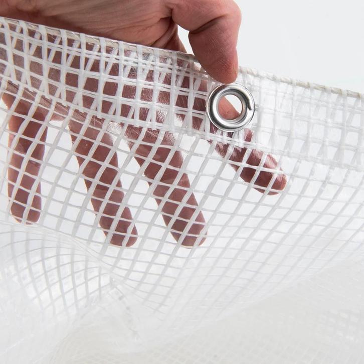 Gewapend Transparant Afdekzeil Default (250gr/m2), Doe-het-zelf en Verbouw, Zeil en Folie, Nieuw, 15 m² of meer, Ophalen of Verzenden