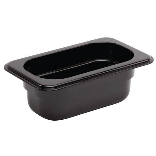 GN bakken plastic 1/9 | 2 Formaten - zwart, Zakelijke goederen, Horeca | Overige, Verzenden