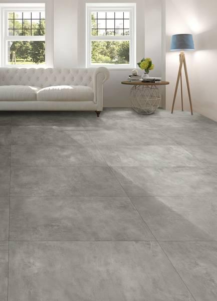 Keramische Vloer en Wandtegel Montana Grigio 60 x 60, Doe-het-zelf en Verbouw, Tegels, Nieuw