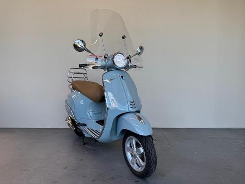 Vespa Primavera, BWJ 10-2017, Amazon Blue, Custom, Fietsen en Brommers, Scooters | Vespa, Maximaal 45 km/u, Benzine, Zo goed als nieuw