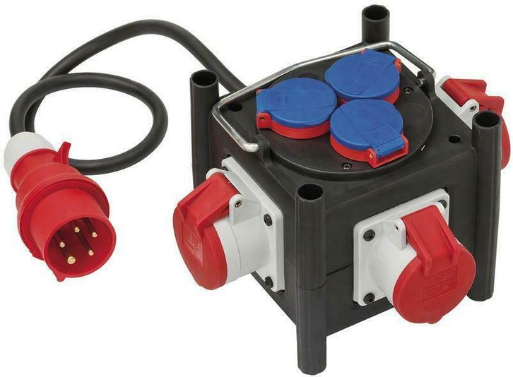 Zwerfkast Verdeelkast paddestoel 32A en 16A meerdere soorten, Doe-het-zelf en Verbouw, Elektra en Kabels, Overige typen, Nieuw