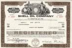 No more Royal Dutch for Shell: see old share certificates, Ophalen of Verzenden, 1970 tot heden, Certificaat van aandeel