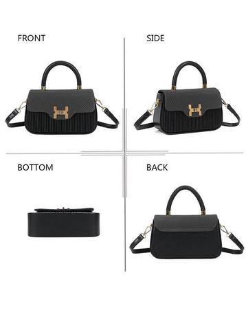 Schoudertas Melanie Zwart, damestas beschikbaar voor biedingen