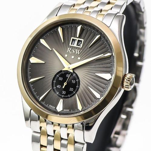 RSW - RETROGRADE DATE - RSWM111-SG-2 - Zonder Minimumprijs, Sieraden, Tassen en Uiterlijk, Horloges | Heren